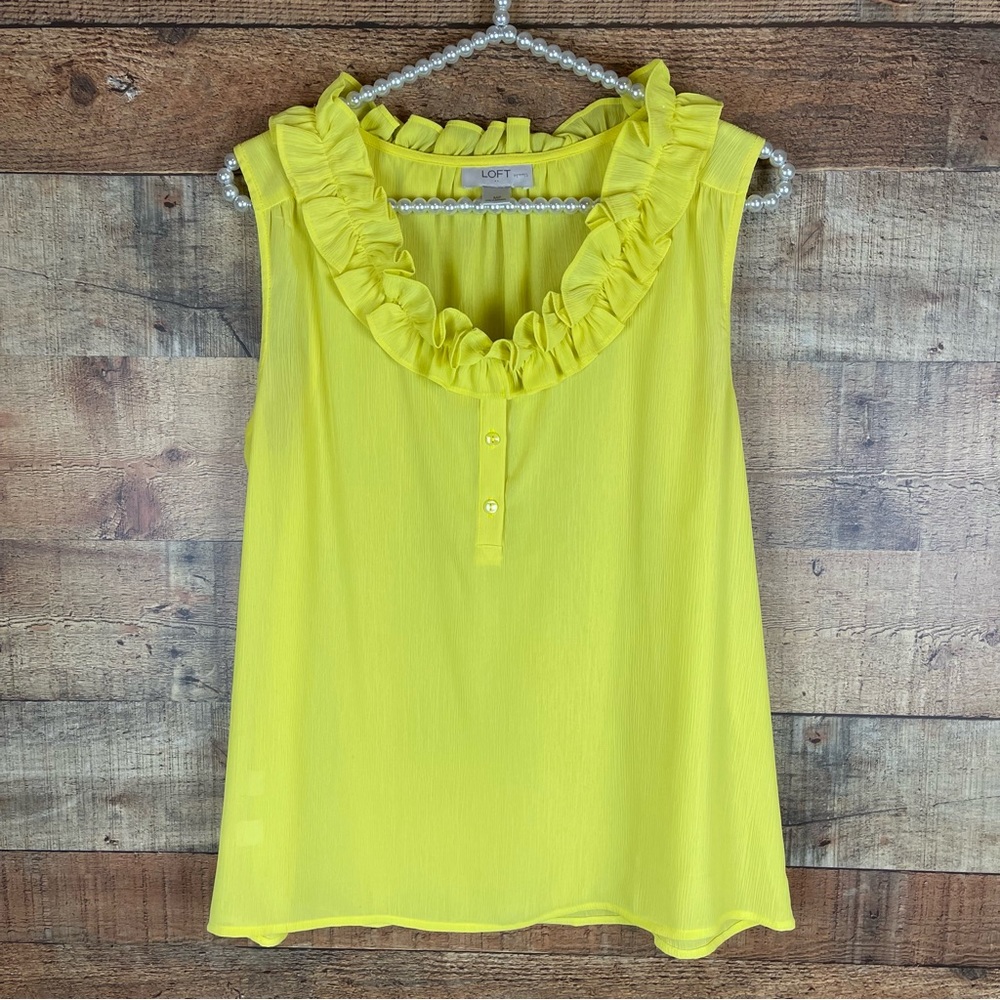 Ann Taylor LOFT Sleeveless Top Women’s Size Medium Petite